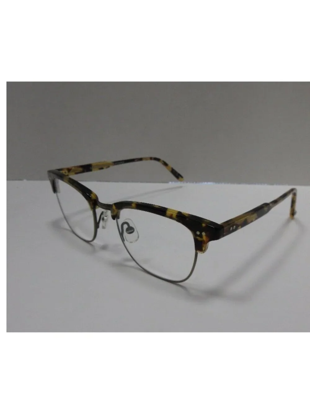 Garrett Leight Eyeglasses Silver Lincoln Optical DKT 48-21 NEW